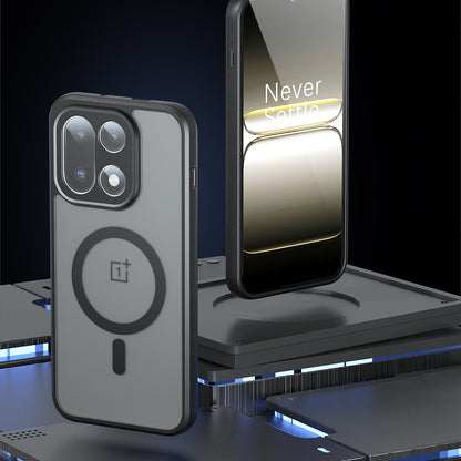 Futrola MagSafe za OnePlus 15, Techsuit, PureFrost, Satensko Crna