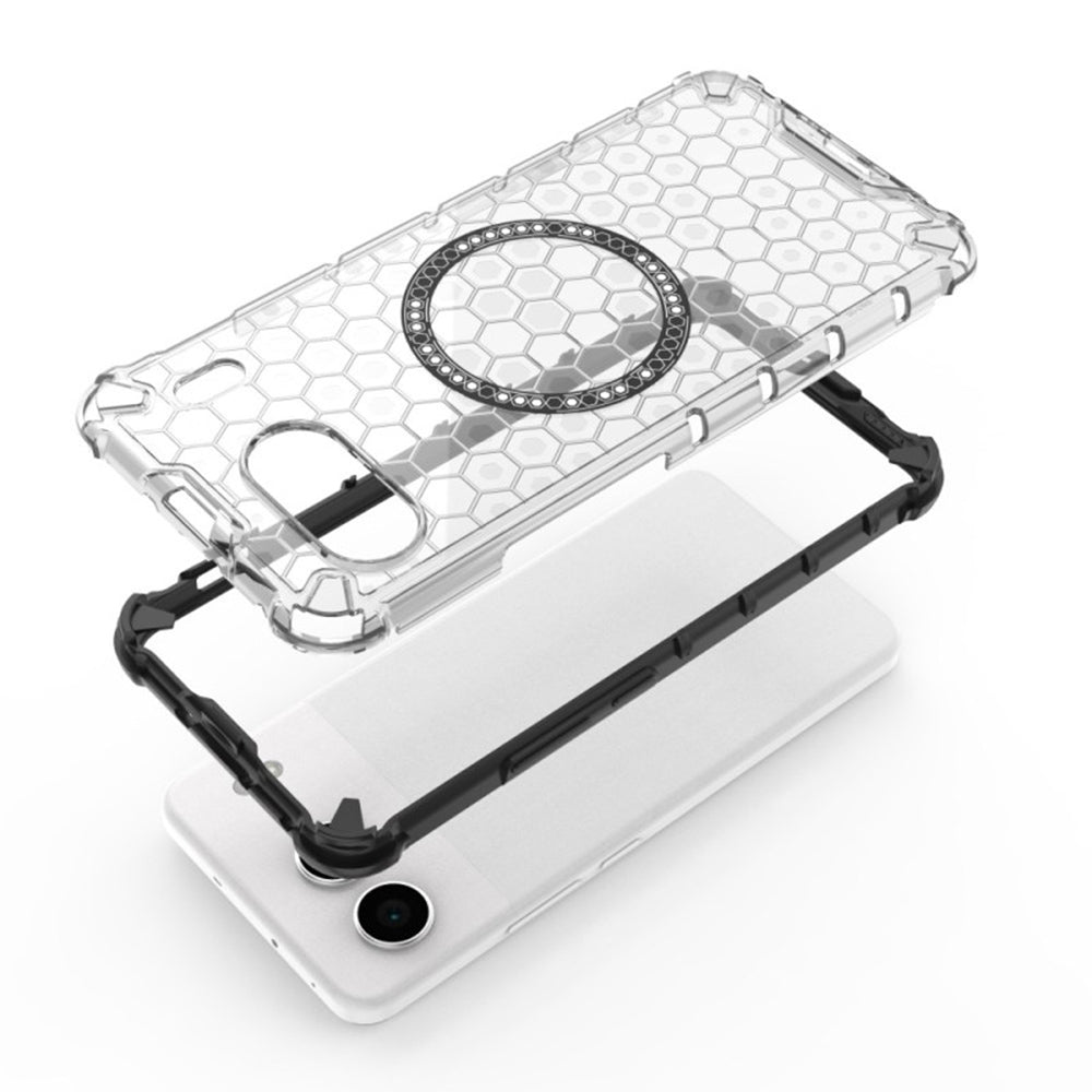 MagSafe futrola za OnePlus Nord 4, Techsuit, HoneyComb Shield, Bela