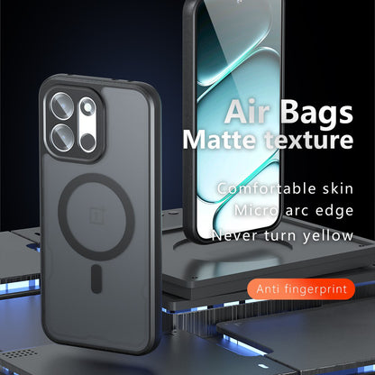 MagSafe futrola za OnePlus Nord 6, Techsuit, PureFrost, Crna Satenska