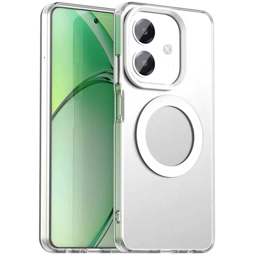 MagSafe futrola za Oppo A3 4G / A3 5G, Techsuit, CandyCase, Bela