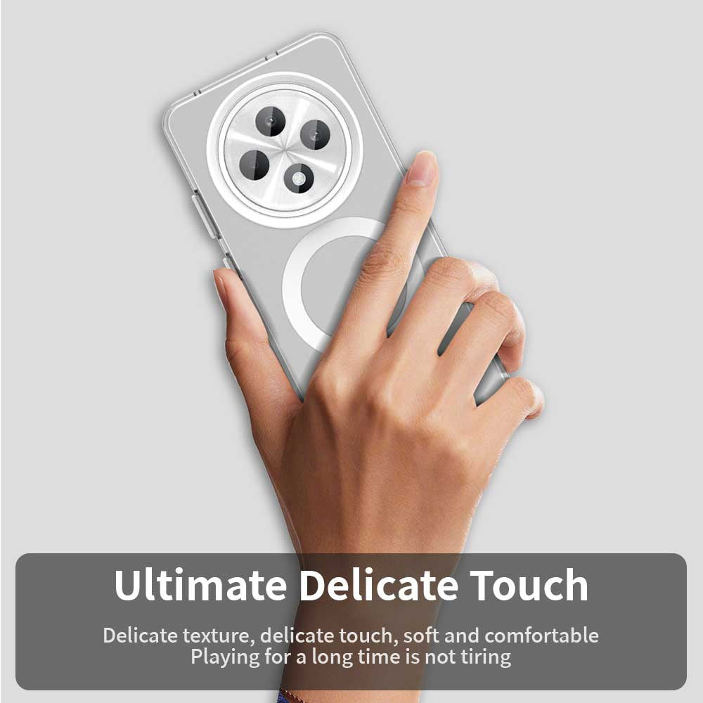 MagSafe futrola za Oppo A3 4G / A3 5G, Techsuit, CandyCase, Bela
