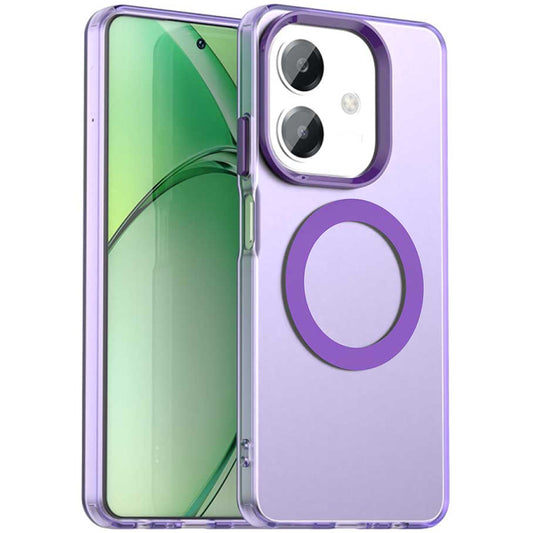 MagSafe futrola za Oppo A3 4G / A3 5G, Techsuit, CandyCase, Ljubičasta