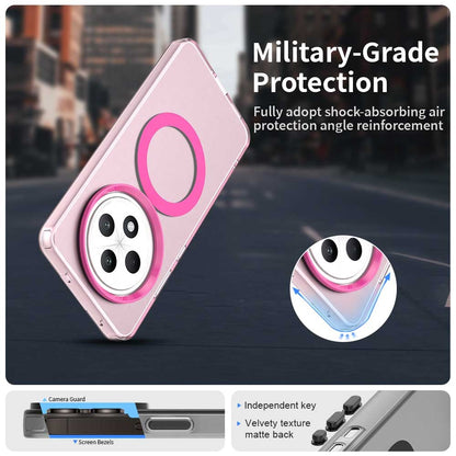 MagSafe futrola za Oppo A3 4G / A3 5G, Techsuit, CandyCase, Roze