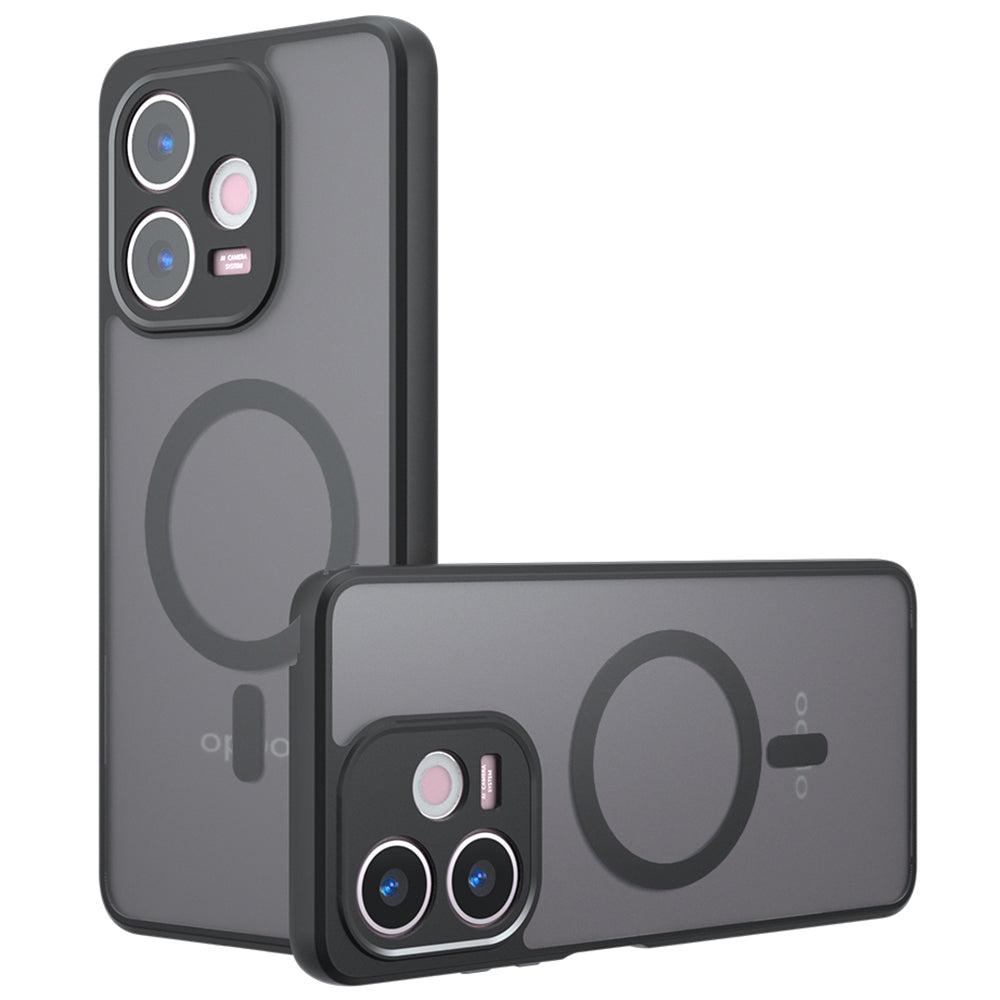 MagSafe futrola za Oppo A5 Pro 4G / A5 Pro, Techsuit, PureFrost, Crna
