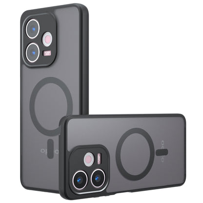 MagSafe futrola za Oppo A5 Pro 4G / A5 Pro, Techsuit, PureFrost, Crna