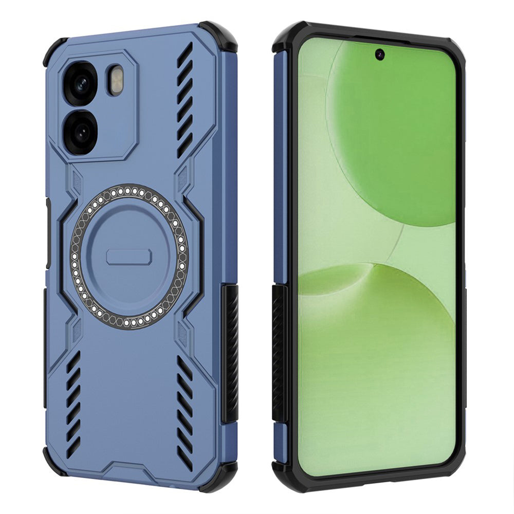 Futrola MagSafe za Oppo A6 4G, Techsuit, ArmorMag, Plava