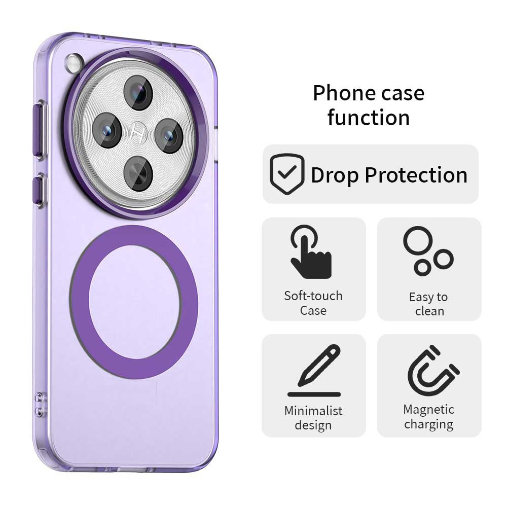 MagSafe futrola za Oppo Find X8 Pro, Techsuit, CandyCase, Ljubičasta