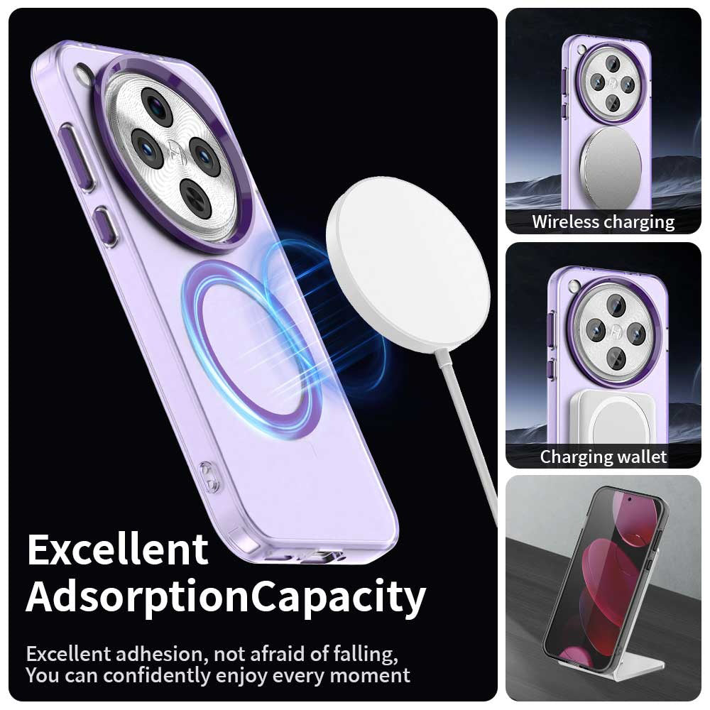 MagSafe futrola za Oppo Find X8 Pro, Techsuit, CandyCase, Ljubičasta