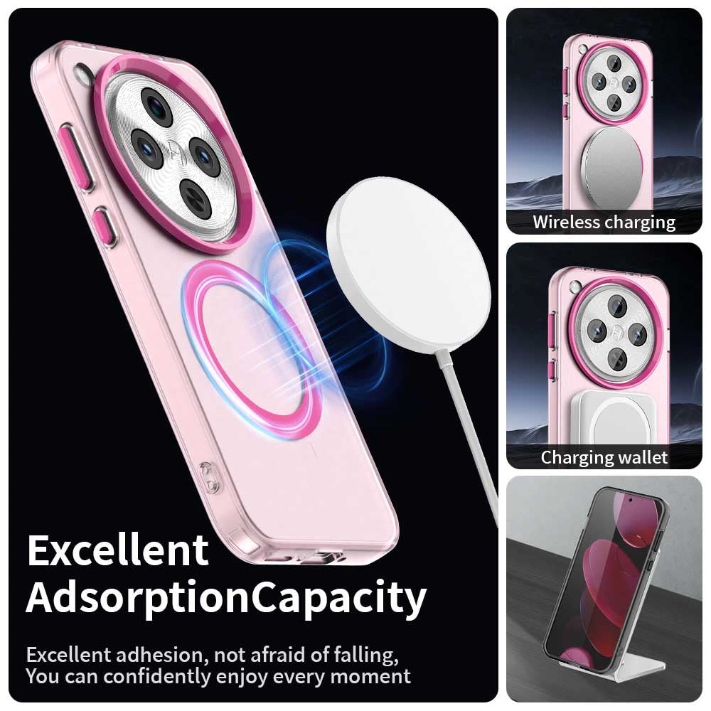 MagSafe futrola za Oppo Find X8 Pro, Techsuit, CandyCase, Roze