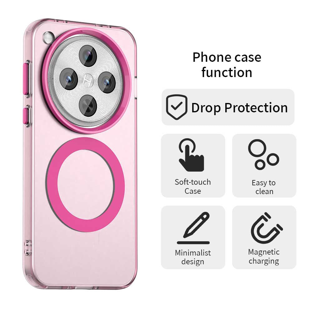 MagSafe futrola za Oppo Find X8 Pro, Techsuit, CandyCase, Roze