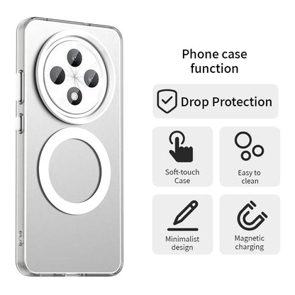 MagSafe futrola za Oppo Reno12 FS 5G / Reno12 FS 4G / Reno12 F 4G / Reno12 F, Techsuit, CandyCase, Bela