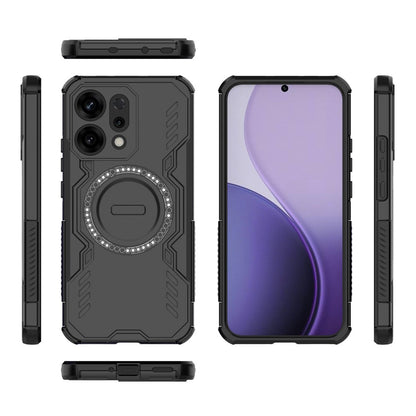 MagSafe futrola za Oppo Reno14, Techsuit, ArmorMag, Crna