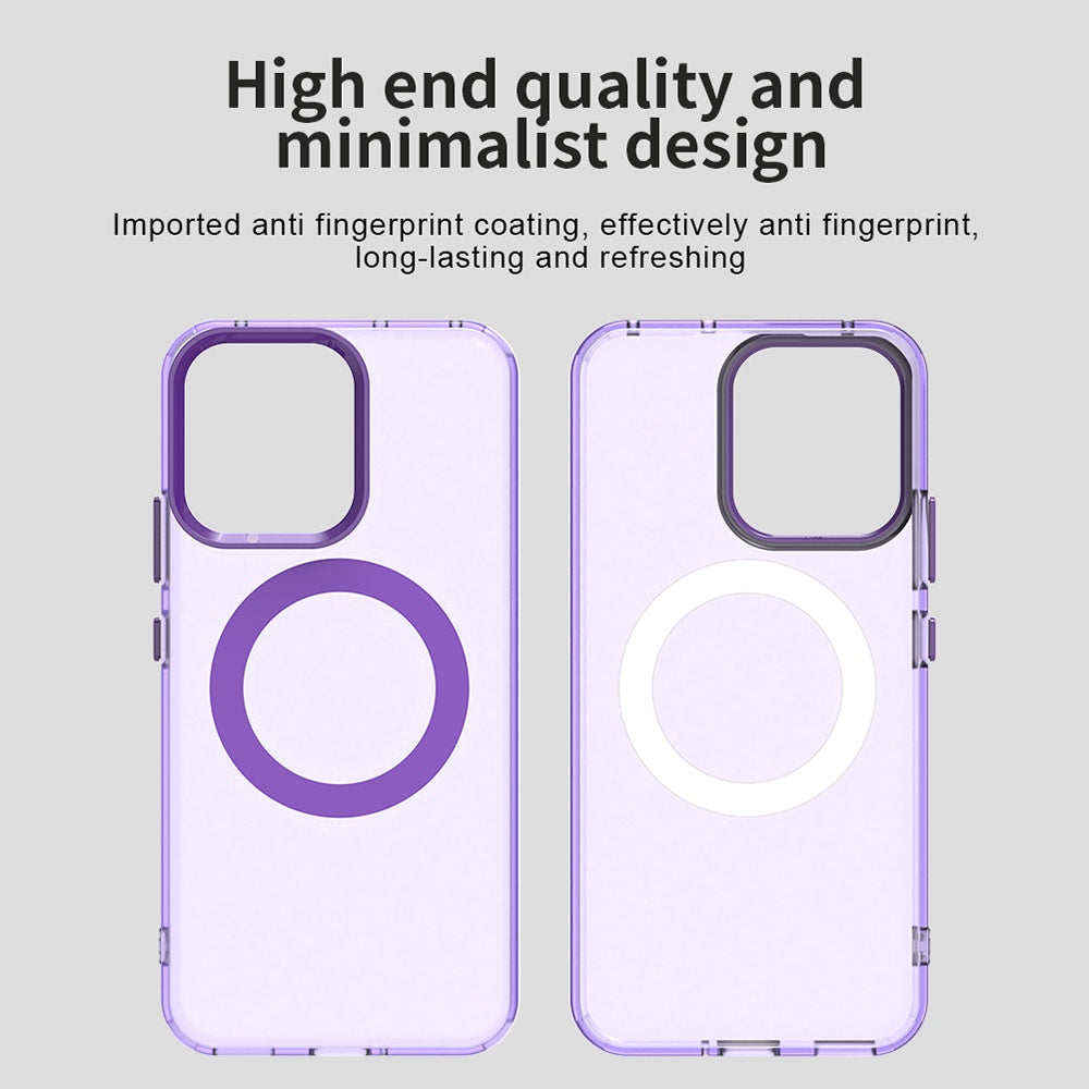 Futrola MagSafe za Oppo Reno14, Techsuit, CandyCase, Ljubičasta