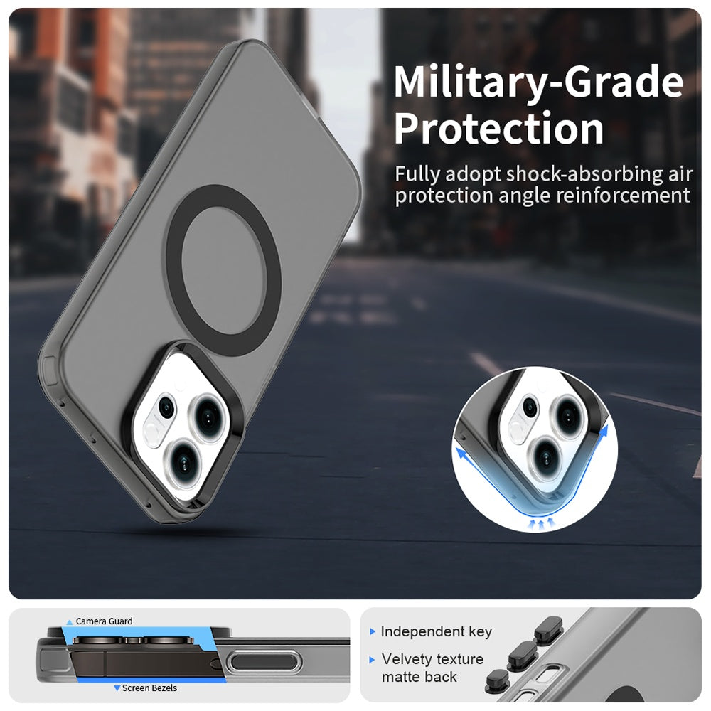 Futrola MagSafe za Oppo Reno14, Techsuit, CandyCase, Crna