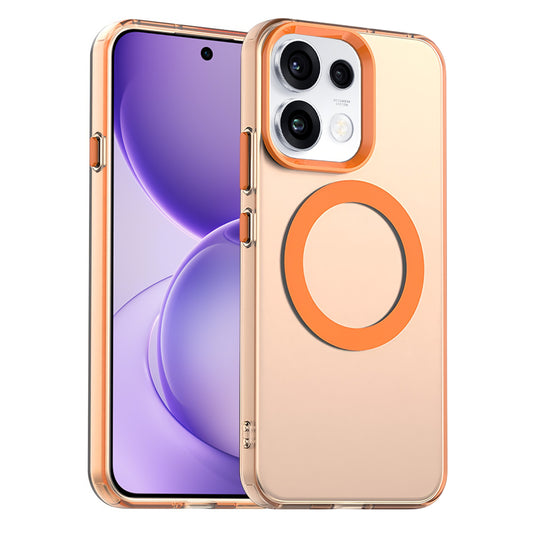 MagSafe futrola za Oppo Reno16 F / Reno16 FS, Techsuit, CandyCase, Narandžasta