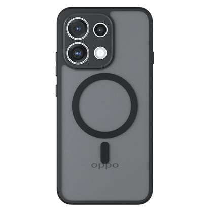 MagSafe futrola za Oppo Reno16 F / Reno16 FS, Techsuit, PureFrost, Crna Satenska