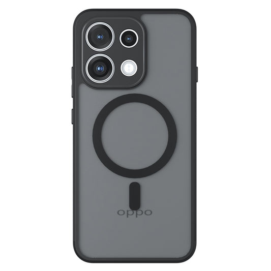 MagSafe futrola za Oppo Reno16 F / Reno16 FS, Techsuit, PureFrost, Crna Satenska