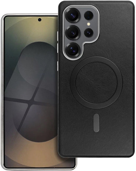 MagSafe futrola za Samsung Galaxy A36 A366, OEM, Gentleman Mag, Crna