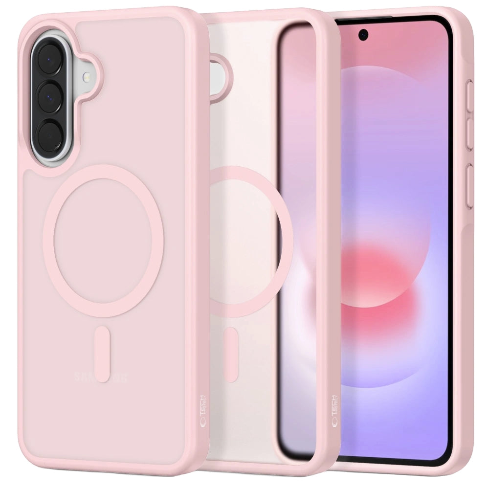 MagSafe futrola za Samsung Galaxy A37 5G / A56 A566 / A36 A366, Tech-Protect, Magmat, Roze Mat