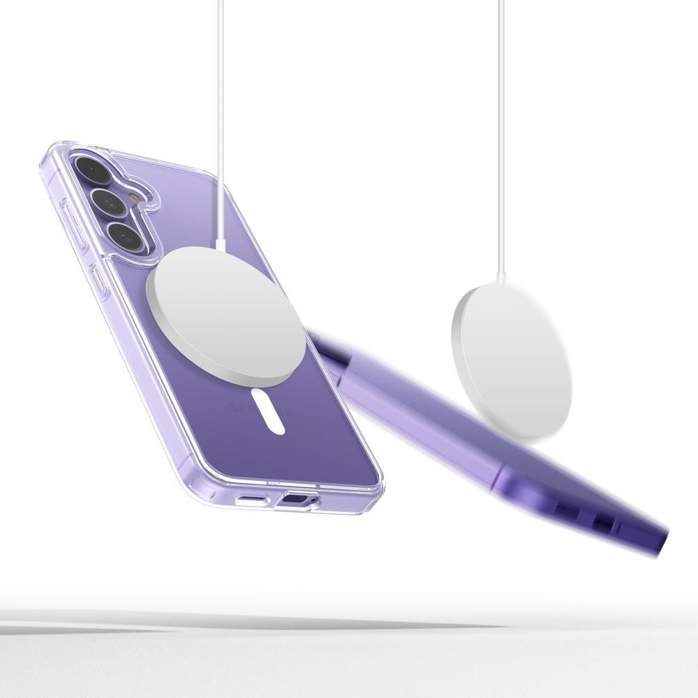 Futrola MagSafe za Samsung Galaxy A36 A366, Tech-Protect, Flexair Hybrid, Transparentna