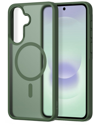 MagSafe futrola za Samsung Galaxy A37 5G / A56 A566 / A36 A366, Tech-Protect, Magmat, Zelena Mat