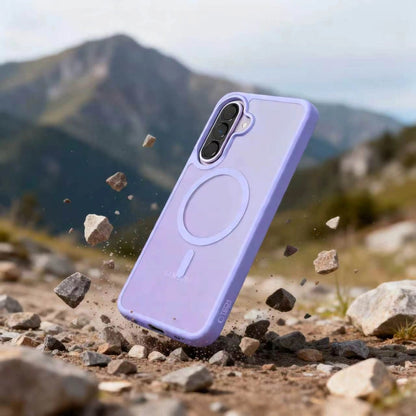 MagSafe futrola za Samsung Galaxy A57 5G, Tech-Protect, Magmat, Ljubičasta Mat