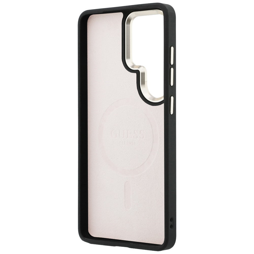 Futrola MagSafe za Samsung Galaxy S26 Ultra S948, Guess, 4G Embossed Ring, Roze