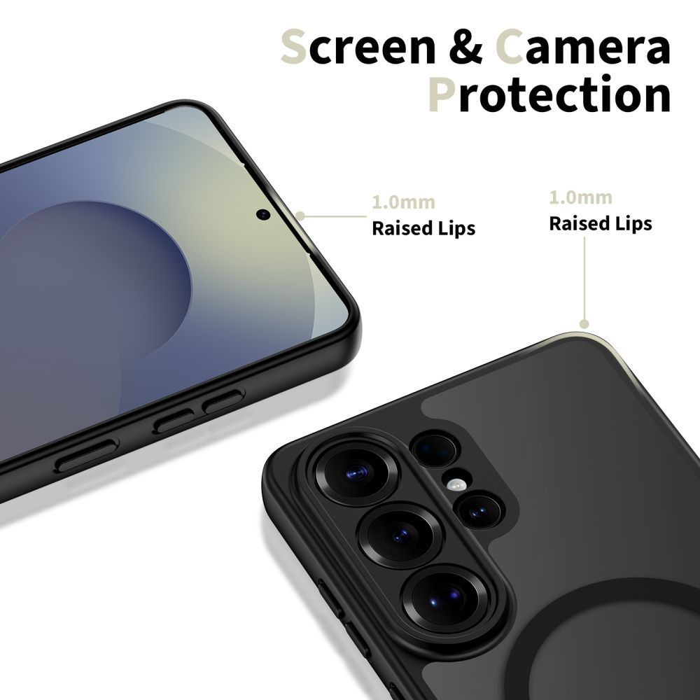 Futrola MagSafe za Samsung Galaxy S26 Ultra S948, Tech-Protect, BasicMag, Crna Mat