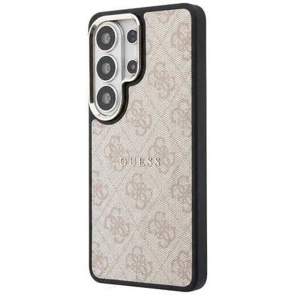 Futrola MagSafe za Samsung Galaxy S26 Ultra S948, Guess, 4G Embossed Ring, Roze