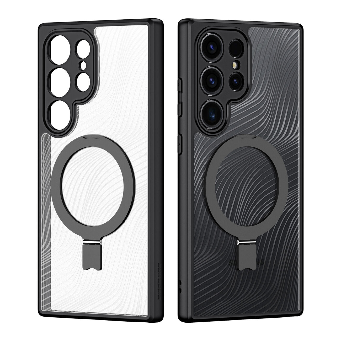 Case MagSafe for Samsung Galaxy S24 Ultra S928, DUX DUCIS, Aimo Mag, Black 