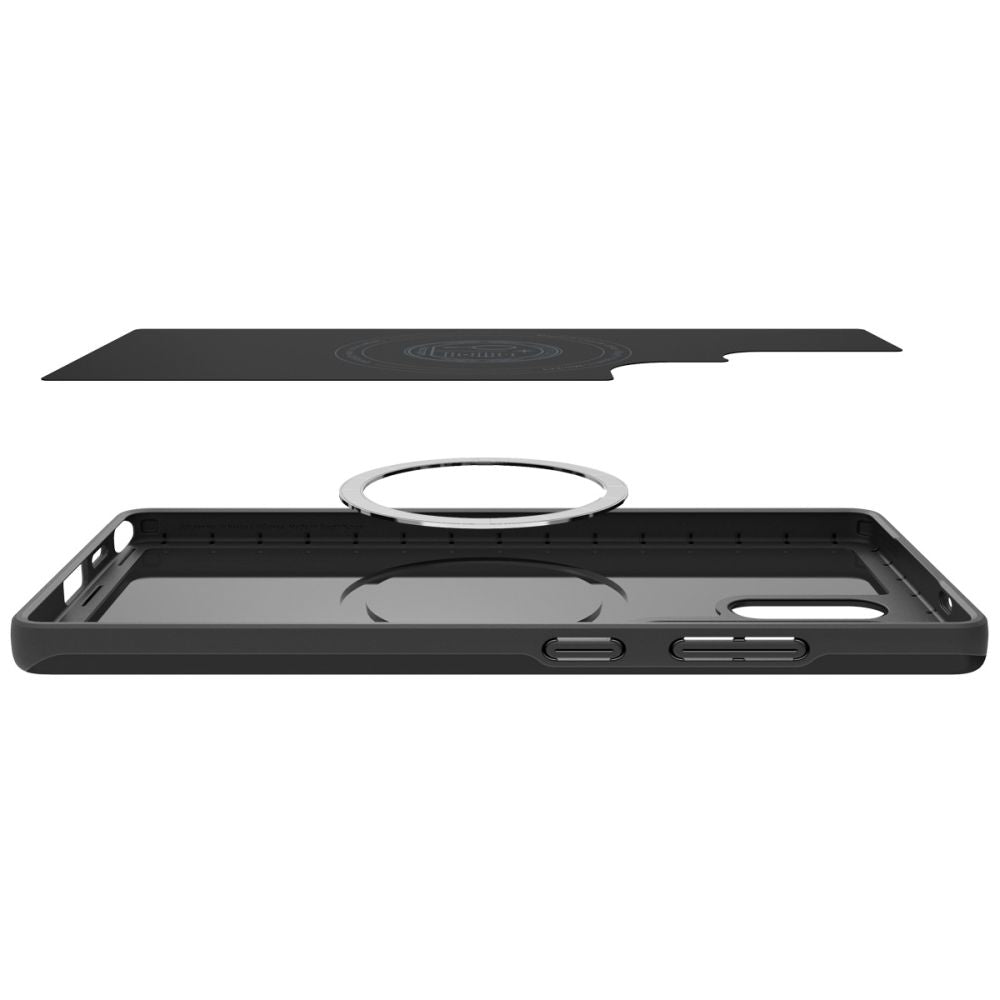 MagSafe futrola za Samsung Galaxy S25 Ultra S938, Spigen, Thin Fit, Crna ACS08946