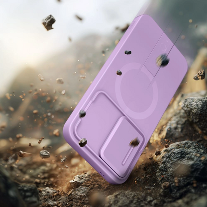 MagSafe futrola za Samsung Galaxy A57 5G, Tech-Protect, Kevlar Aura, Ljubičasta
