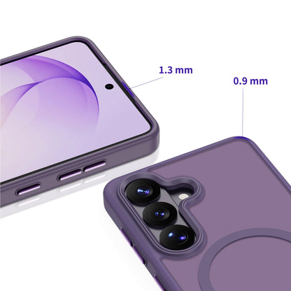 MagSafe futrola za Samsung Galaxy S26 S942, Tech-Protect, Magmat, Ljubičasta Mat
