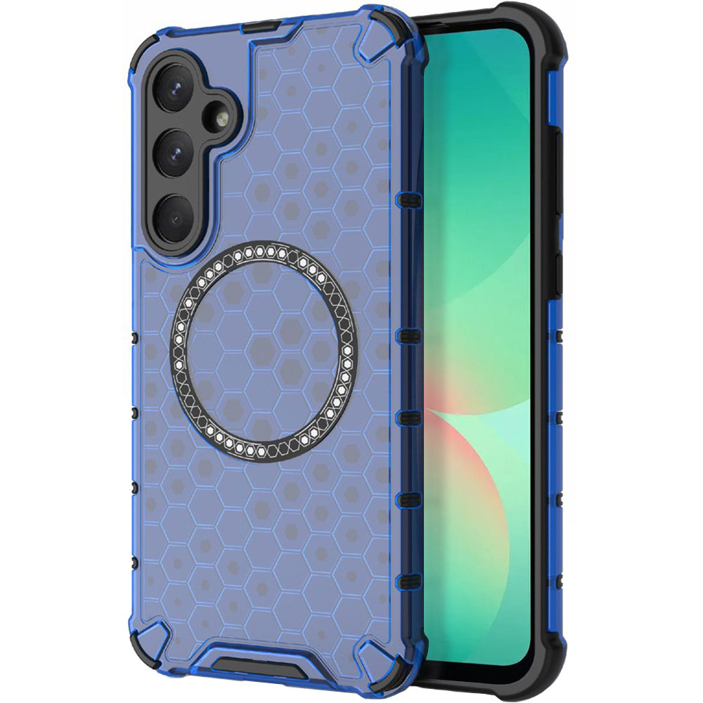 MagSafe futrola za Samsung Galaxy A26 A266, Techsuit, HoneyComb Shield, Plava