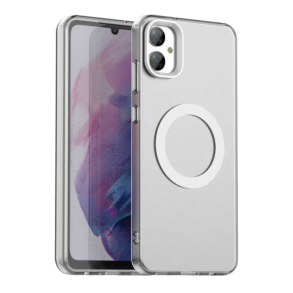 MagSafe futrola za Samsung Galaxy A05 A055, Techsuit, CandyCase, Bela