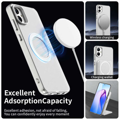MagSafe futrola za Samsung Galaxy A05 A055, Techsuit, CandyCase, Bela
