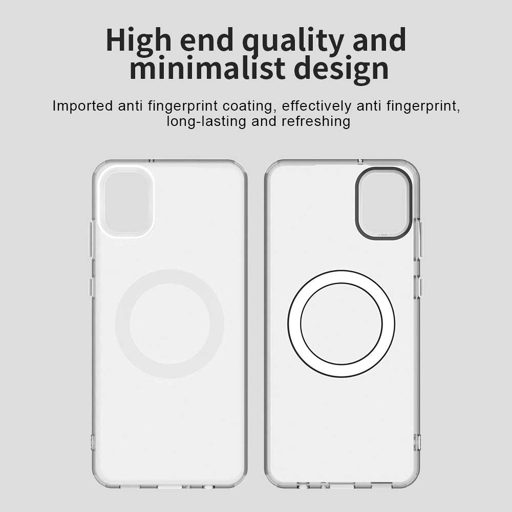 MagSafe futrola za Samsung Galaxy A05 A055, Techsuit, CandyCase, Bela