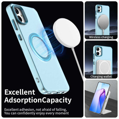 MagSafe futrola za Samsung Galaxy A05 A055, Techsuit, CandyCase, Plava