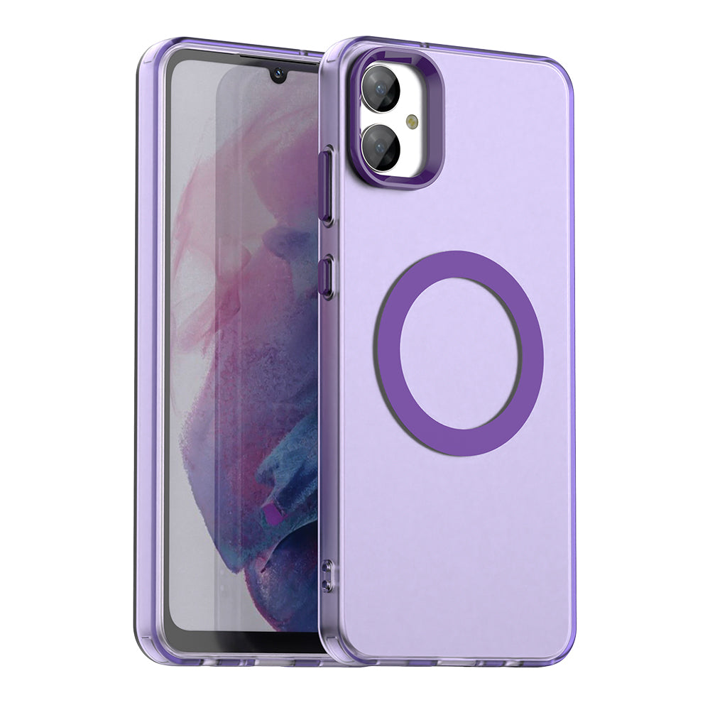 MagSafe futrola za Samsung Galaxy A05 A055, Techsuit, CandyCase, Ljubičasta