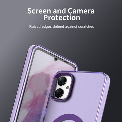 MagSafe futrola za Samsung Galaxy A05 A055, Techsuit, CandyCase, Ljubičasta