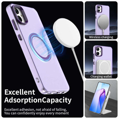 MagSafe futrola za Samsung Galaxy A05 A055, Techsuit, CandyCase, Ljubičasta