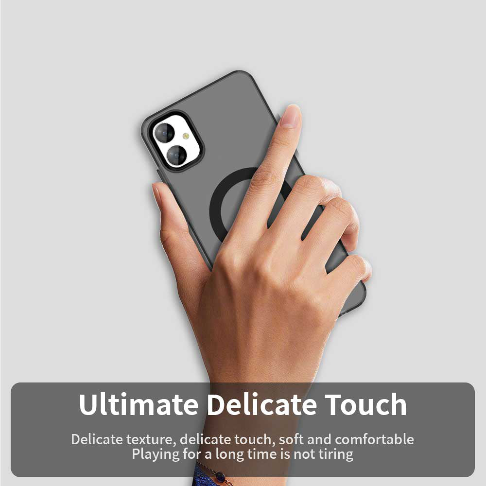 MagSafe futrola za Samsung Galaxy A05 A055, Techsuit, CandyCase, Crna