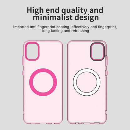 MagSafe futrola za Samsung Galaxy A05 A055, Techsuit, CandyCase, Roze
