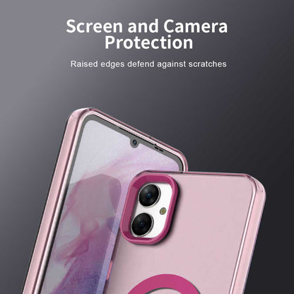 MagSafe futrola za Samsung Galaxy A05 A055, Techsuit, CandyCase, Roze
