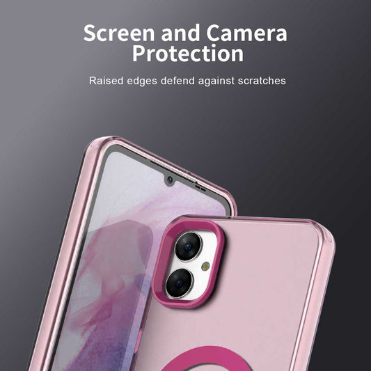 MagSafe futrola za Samsung Galaxy A05 A055, Techsuit, CandyCase, Roze