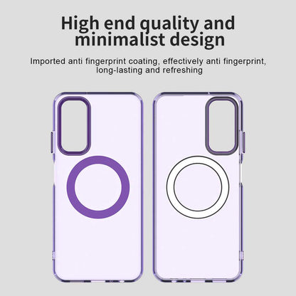 MagSafe futrola za Samsung Galaxy A05s A057, Techsuit, CandyCase, Ljubičasta