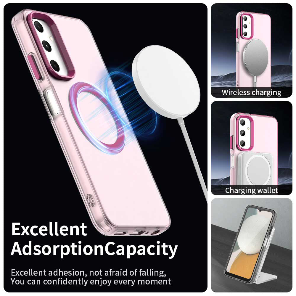 MagSafe futrola za Samsung Galaxy A05s A057, Techsuit, CandyCase, Roze