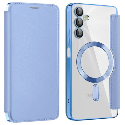 MagSafe futrola za Samsung Galaxy A05s A057, Techsuit, SmartMag Book, Plava
