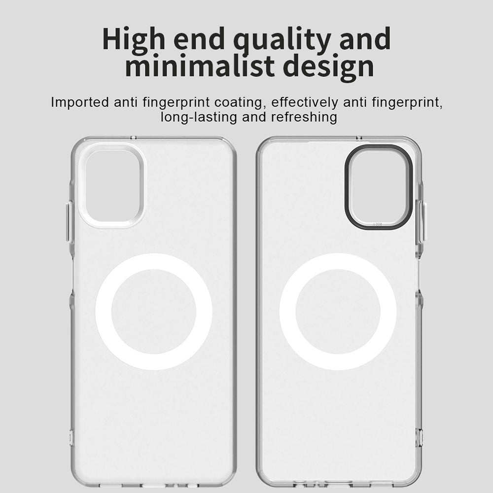 MagSafe futrola za Samsung Galaxy A06 A065, Techsuit, CandyCase, Bela