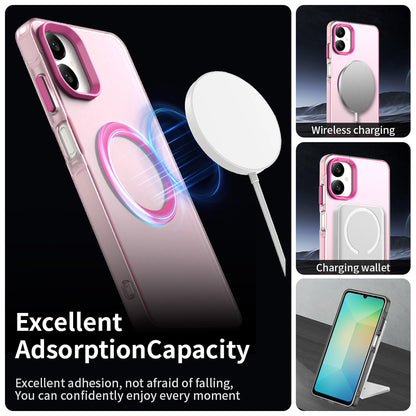 MagSafe futrola za Samsung Galaxy A06 A065, Techsuit, CandyCase, Roze